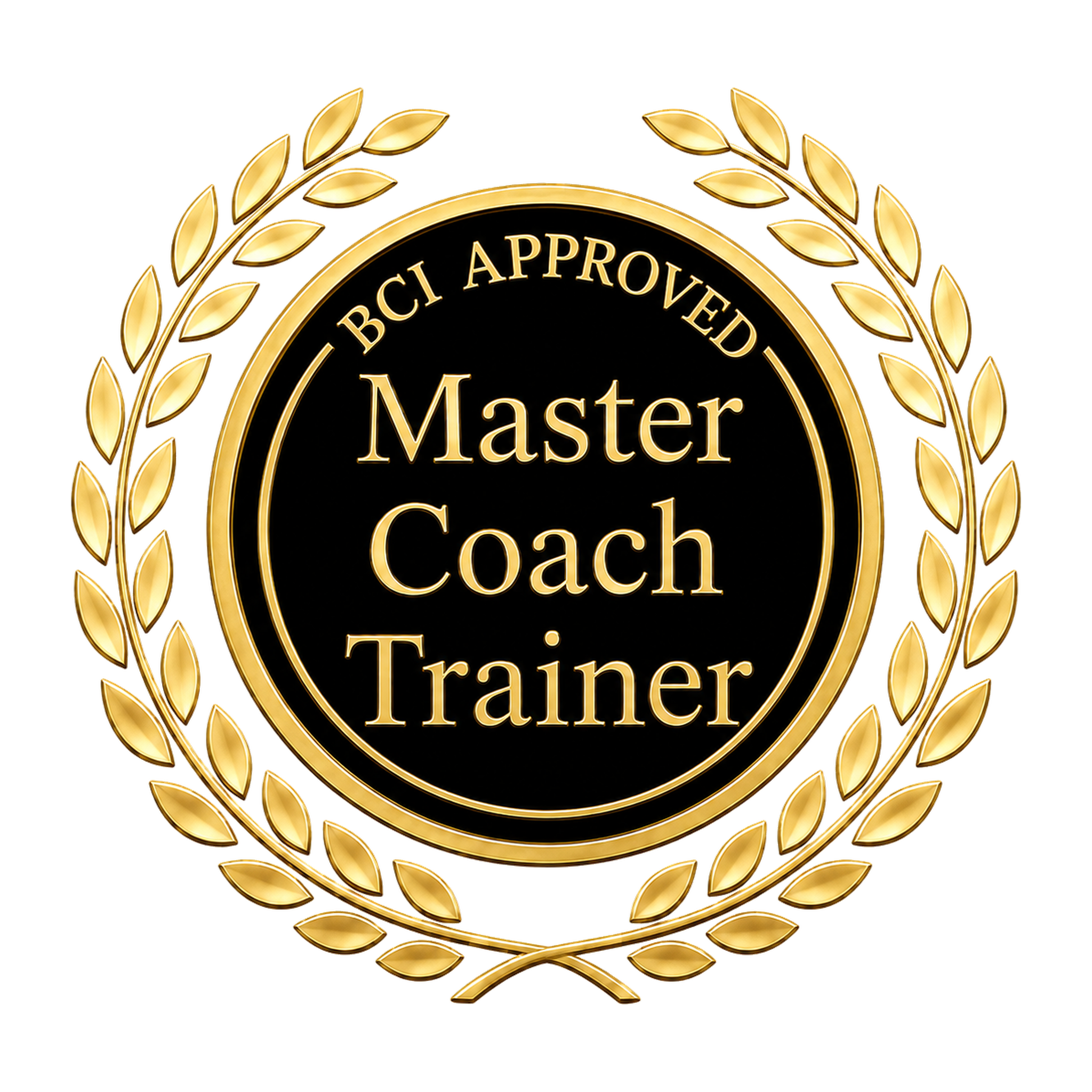 Behavioral Coaching Institute Approved Master Coach Trainer badge