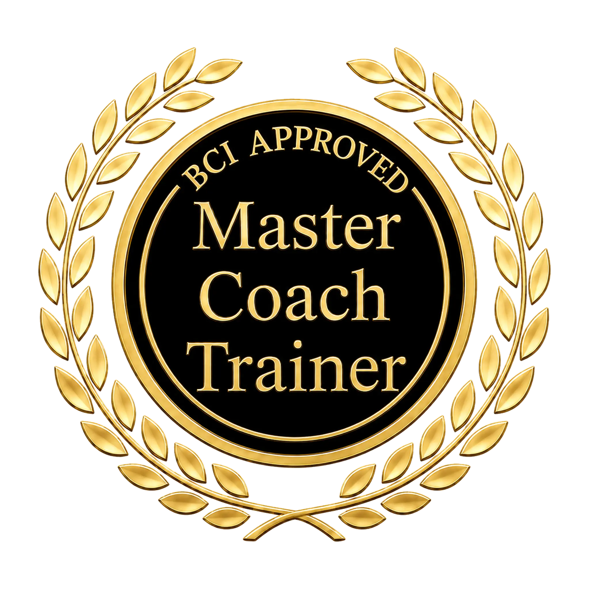 Behavioral Coaching Institute Approved Master Coach Trainer badge