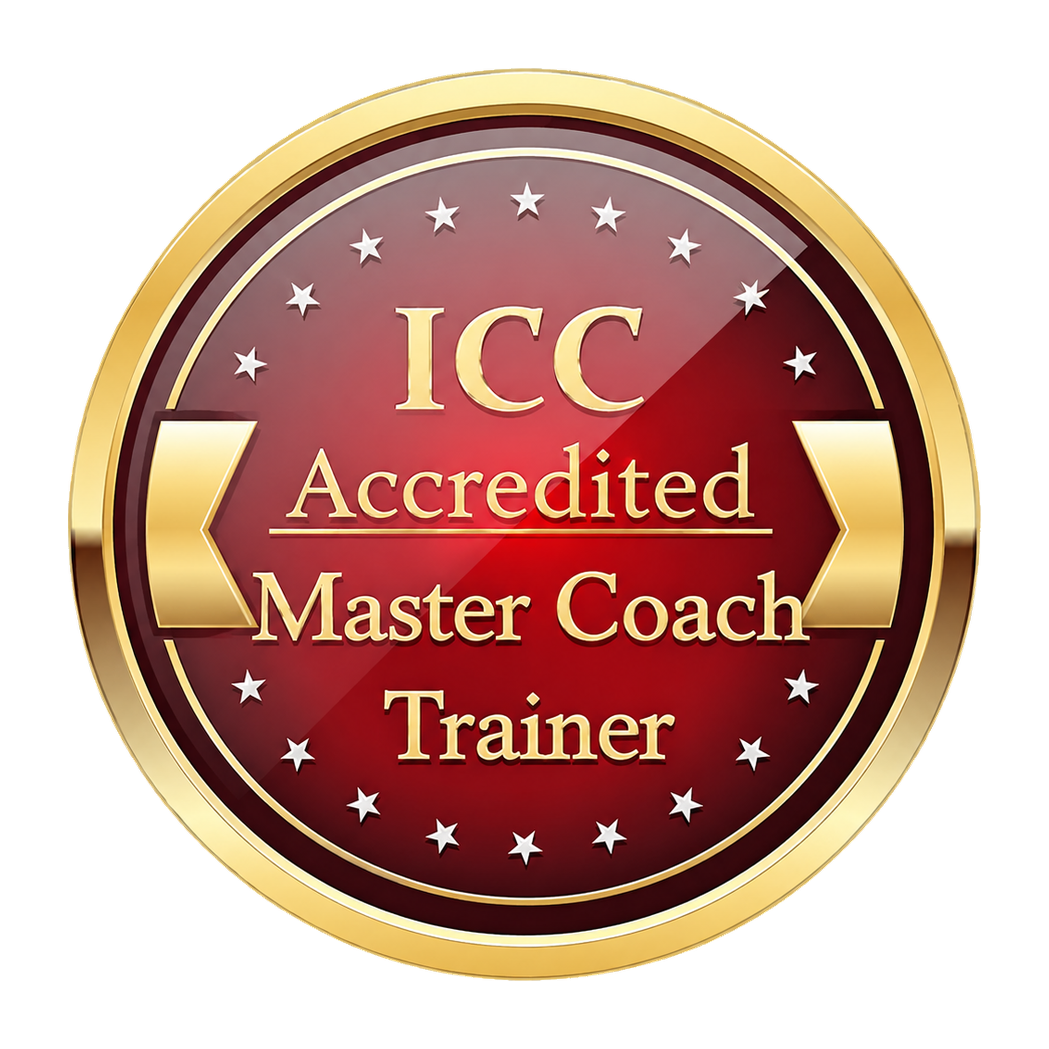 International Coaching Council Accredited Master Coach Trainer badge