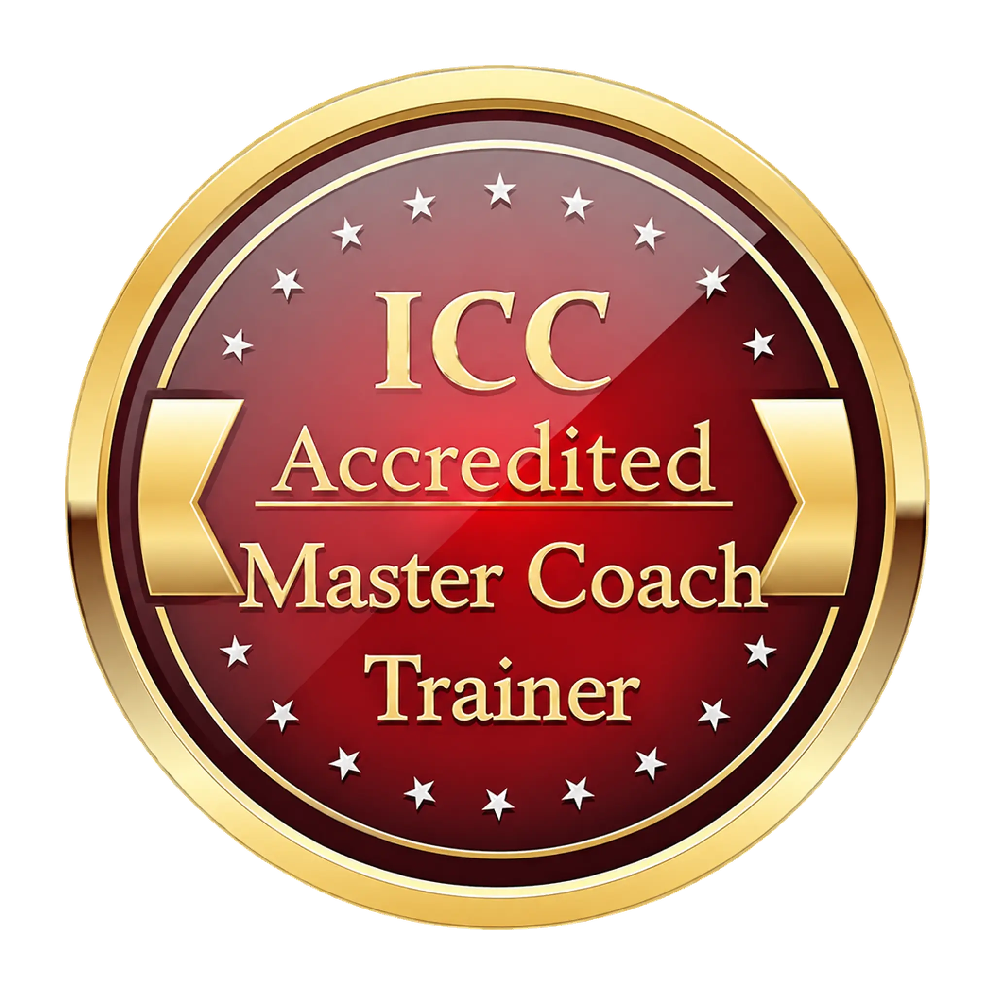 International Coaching Council Accredited Master Coach Trainer badge
